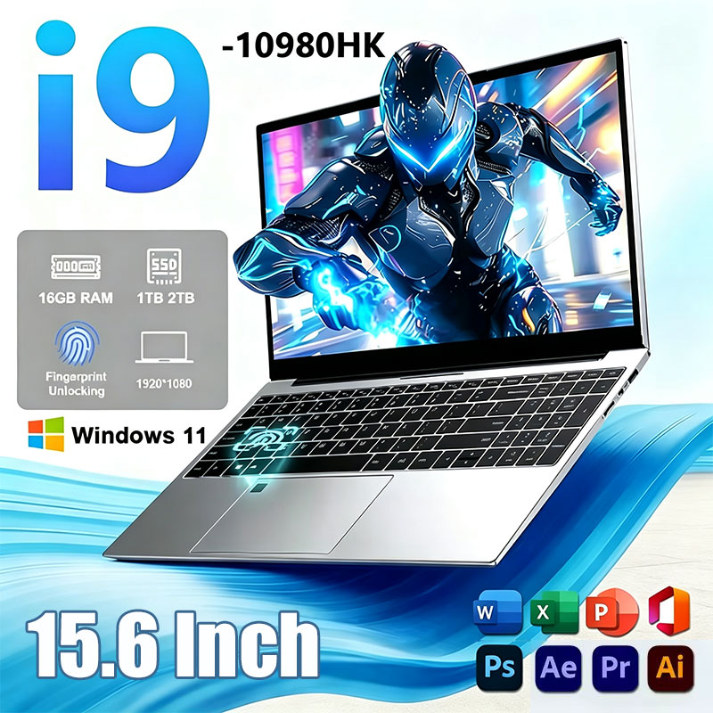Windows Tablet Accessories - 새로운 15.6인치 휴대용 노트북인텔 코어 I9-10980HK