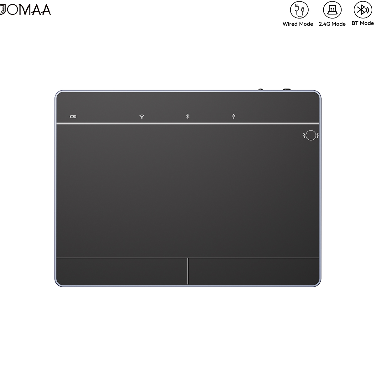 Bluetooth Trackpad - JOMAA 충전식 블루투스 터치패드 USB 무선/유선