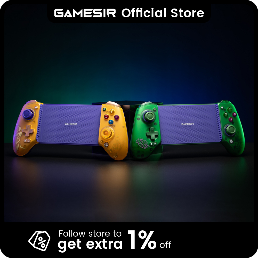 Android Tablet Gaming Accessories - GameSir G8 Plus 무선 게임패드 홀