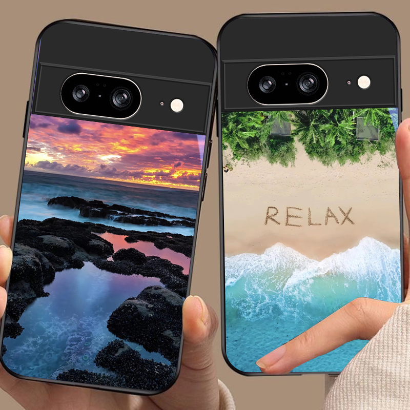Google Pixel 8A - 해안 일몰 풍경 구글 픽셀 10