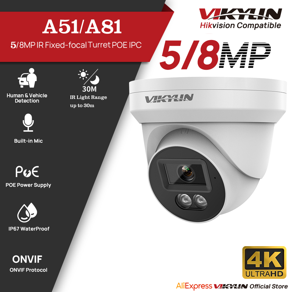 Windows Tablet Accessories - VIKYLIN 5/8MP HD IP 보안 카메라