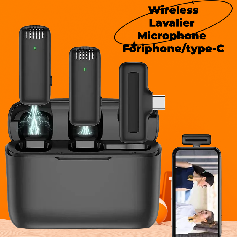 Android Tablet Gaming Accessories - 2in1 K30 무선 라발리에 마이크 충전