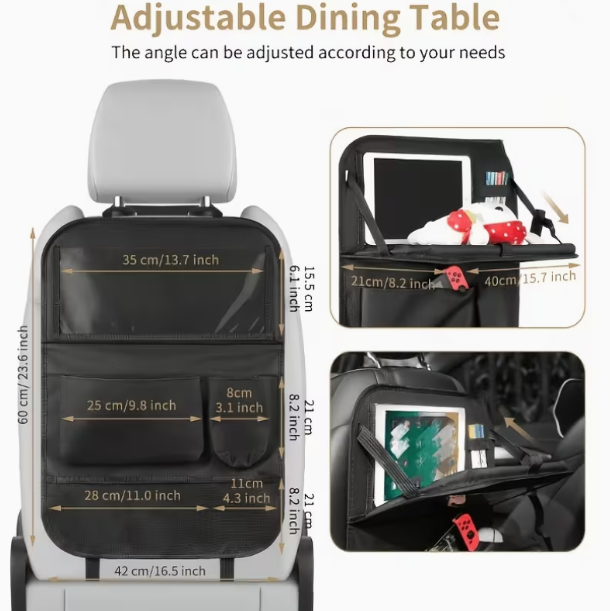 차량 뒷좌석용 수납함(태블릿 거치대 포함), 6개의 수 - Best Tablet With Accessories 리뷰 및 가격