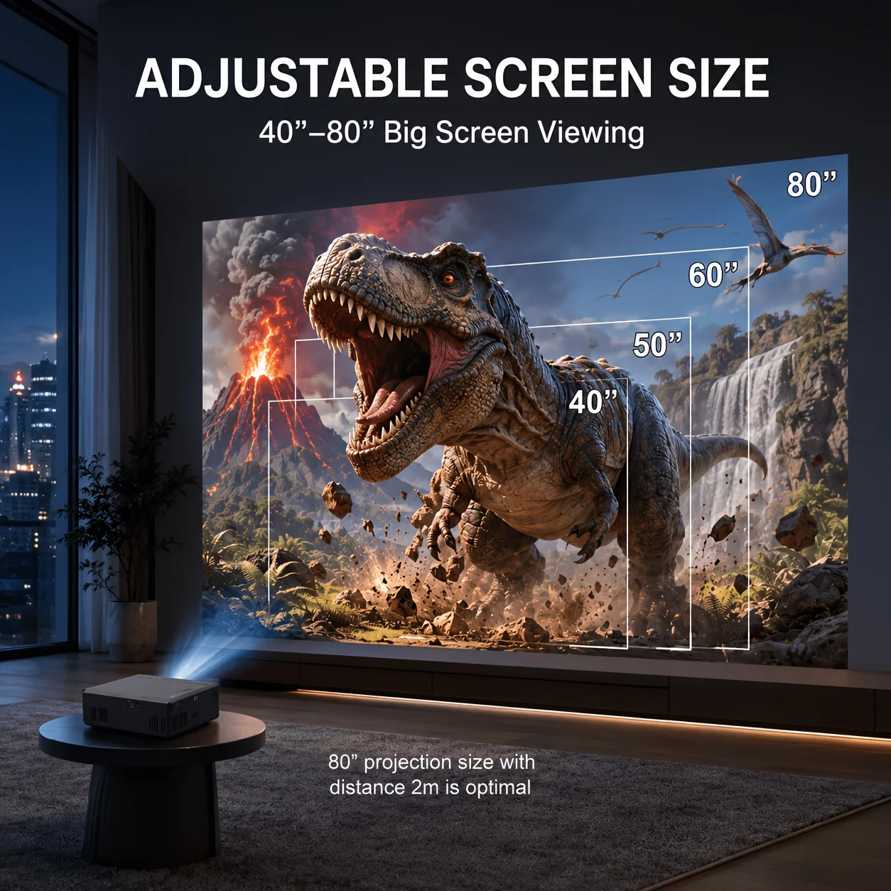 미니 휴대용 프로젝터, 홈시어터 및 게임과 호환 가능, - Android Tablet Gaming Accessories 리뷰 및 가격