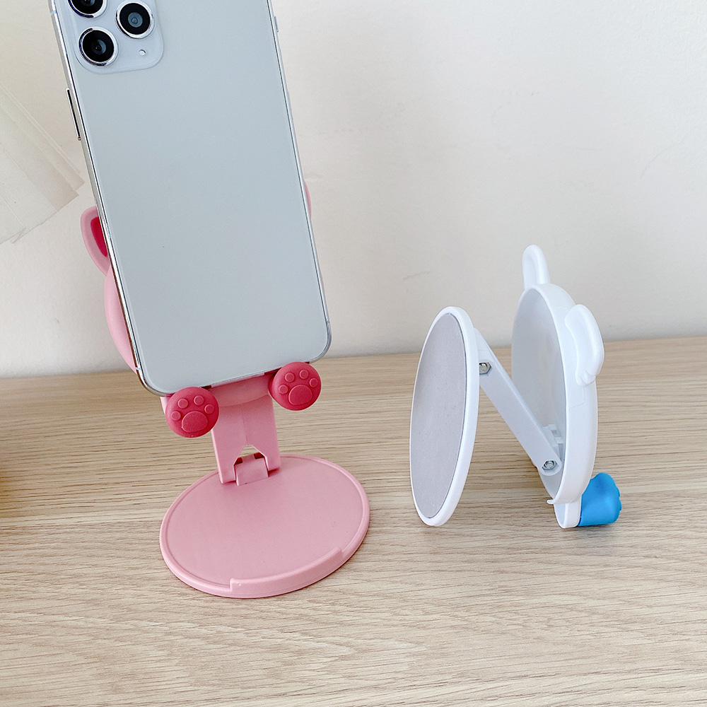 귀여운 동물 모양 접이식 조절 가능 스마트폰 거치대 데 - Tablet Accessories Online 리뷰 및 가격