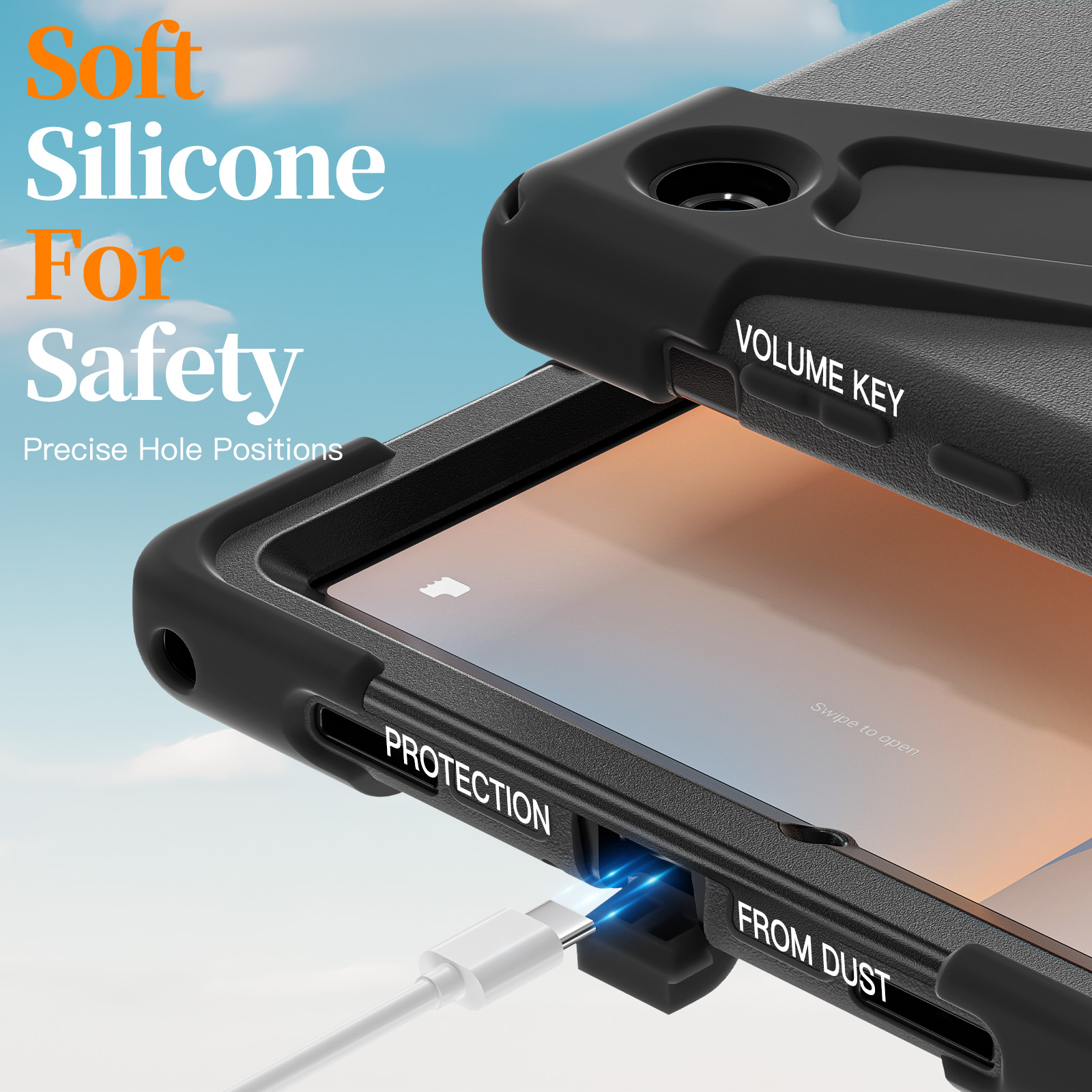 AJIUYU 360 °   삼성 갤럭시 탭 A11 플러 - Samsung Tablet A9 Accessories 리뷰 및 가격