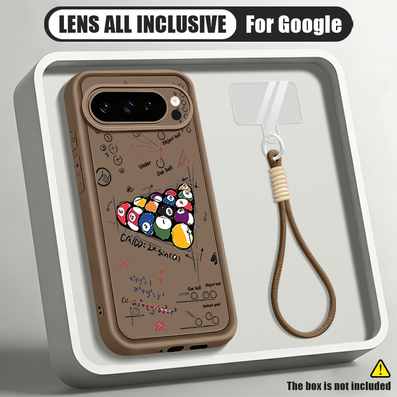 줄무늬 와인잔 패턴의 스트랩형 휴대폰 케이스 (Goog - Google Pixel 8A 리뷰 및 가격