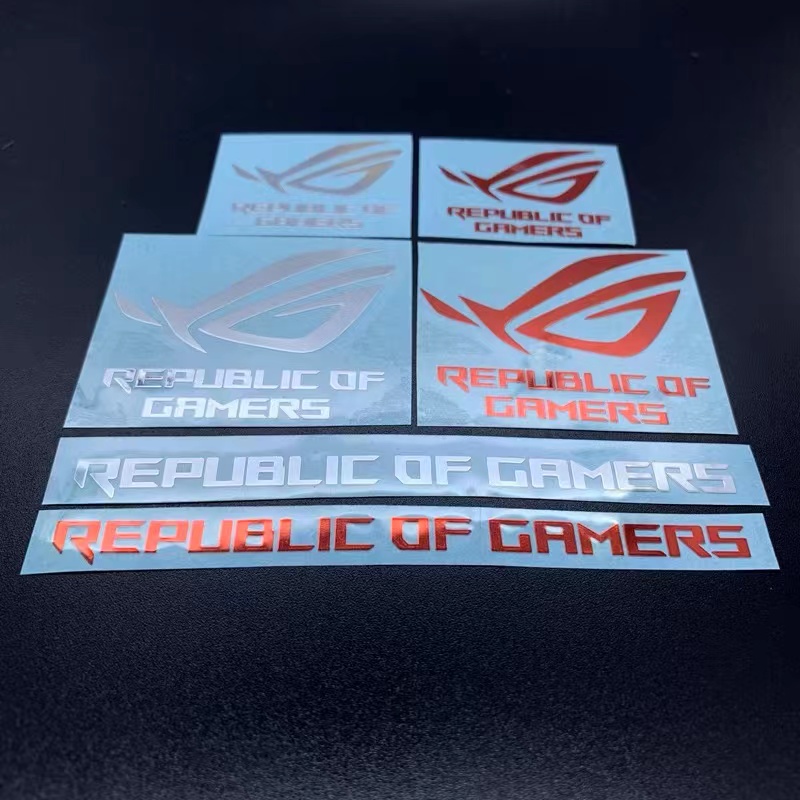 ASUS ROG 플레이어 컨트리 메탈 스티커 Asus  - Tablet Cover Accessories 리뷰 및 가격