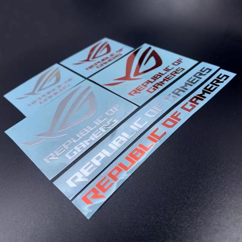 ASUS ROG 플레이어 컨트리 메탈 스티커 Asus  - Tablet Cover Accessories 리뷰 및 가격