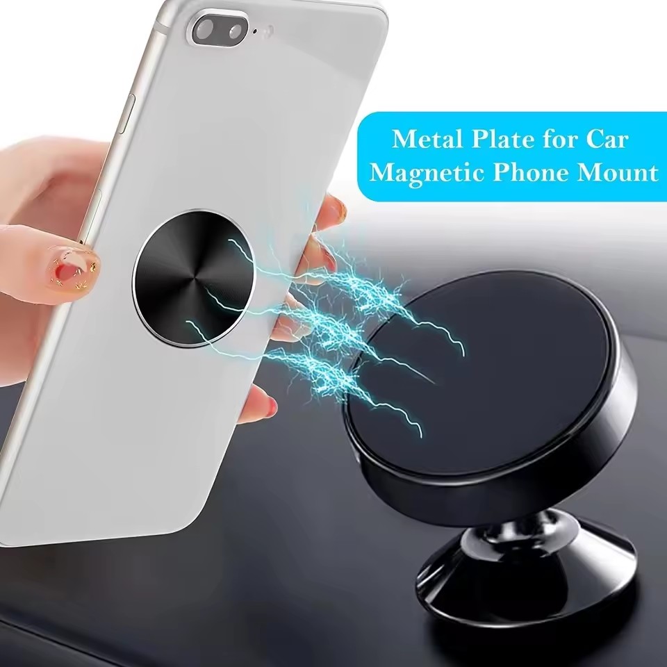 자석 차량용 휴대폰 거치대용 얇은 금속판 디스크, 자석 - Tablet Holder Accessories 리뷰 및 가격
