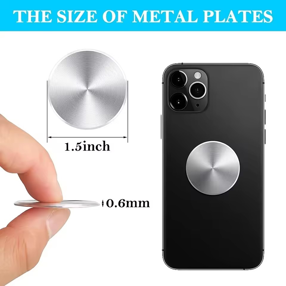 자석 차량용 휴대폰 거치대용 얇은 금속판 디스크, 자석 - Tablet Holder Accessories 리뷰 및 가격