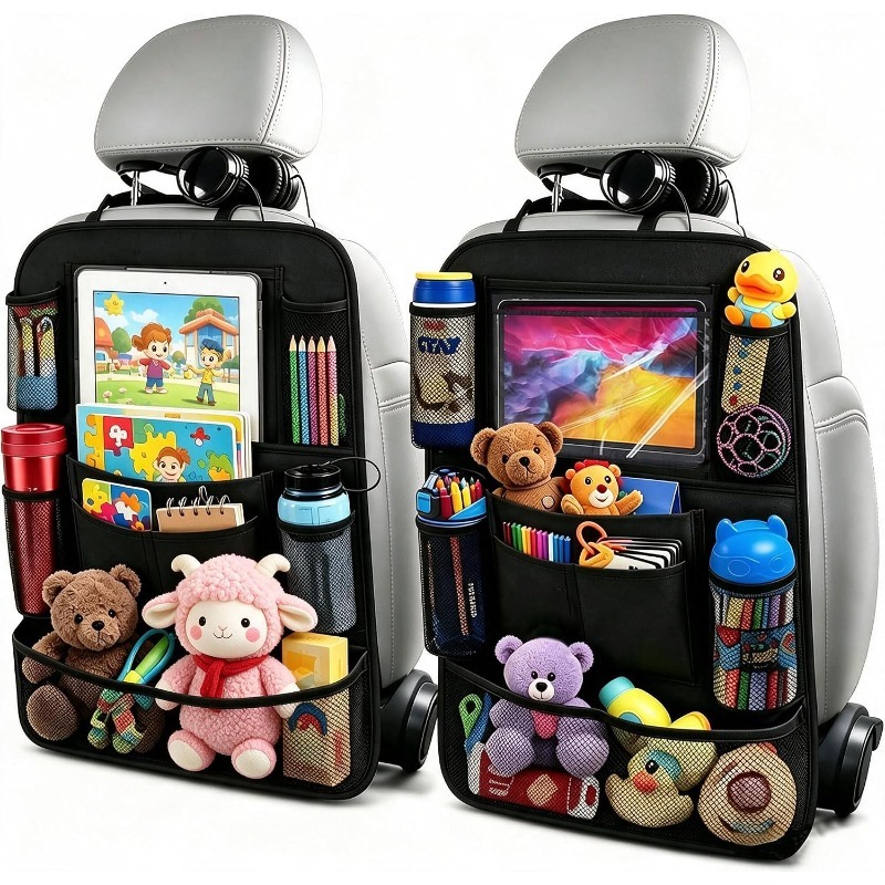 터치스크린 태블릿 홀더와 수납 포켓이 있는 자동차 뒷좌 - Tablet Cover Accessories 리뷰 및 가격