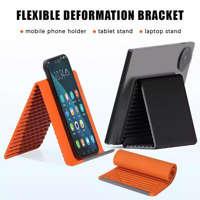 유연한 접이식 휴대폰 거치대 실리콘 태블릿 홀더 조절  - Tablet Holder Accessories 리뷰 및 가격
