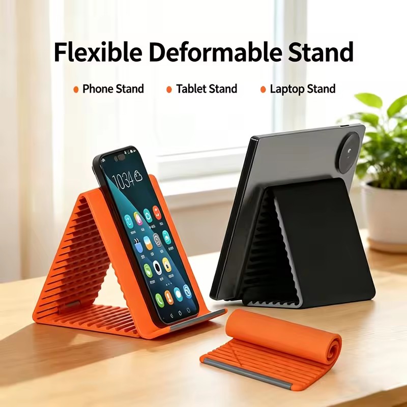 휴대용 실리콘 휴대폰 홀더, 자유롭게 구부려 어떤 모양 - Tablet Holder Accessories 리뷰 및 가격