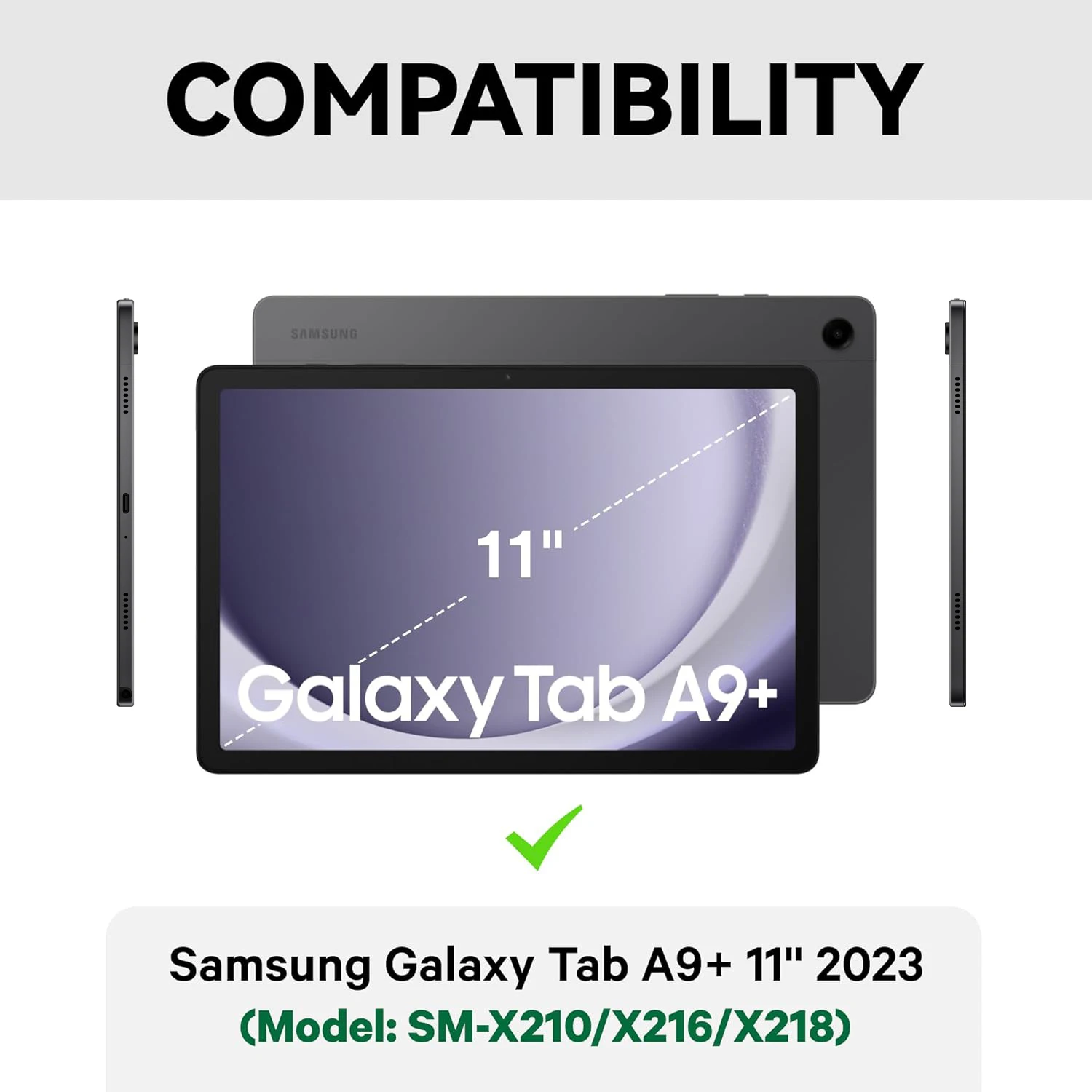 삼성 갤럭시 탭 A9 플러스 A9+ 11인치 SM-X2 - Samsung Tablet A9 Accessories 리뷰 및 가격