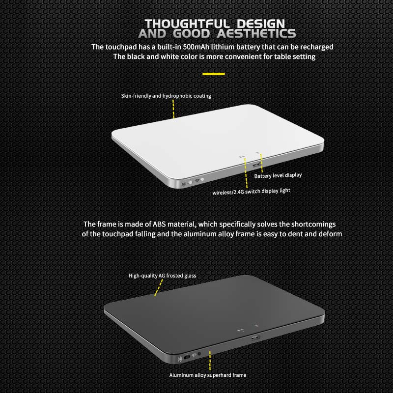 유선 USB 트랙패드 마우스, 다중 제스처를 지원하는  - Bluetooth Trackpad 리뷰 및 가격