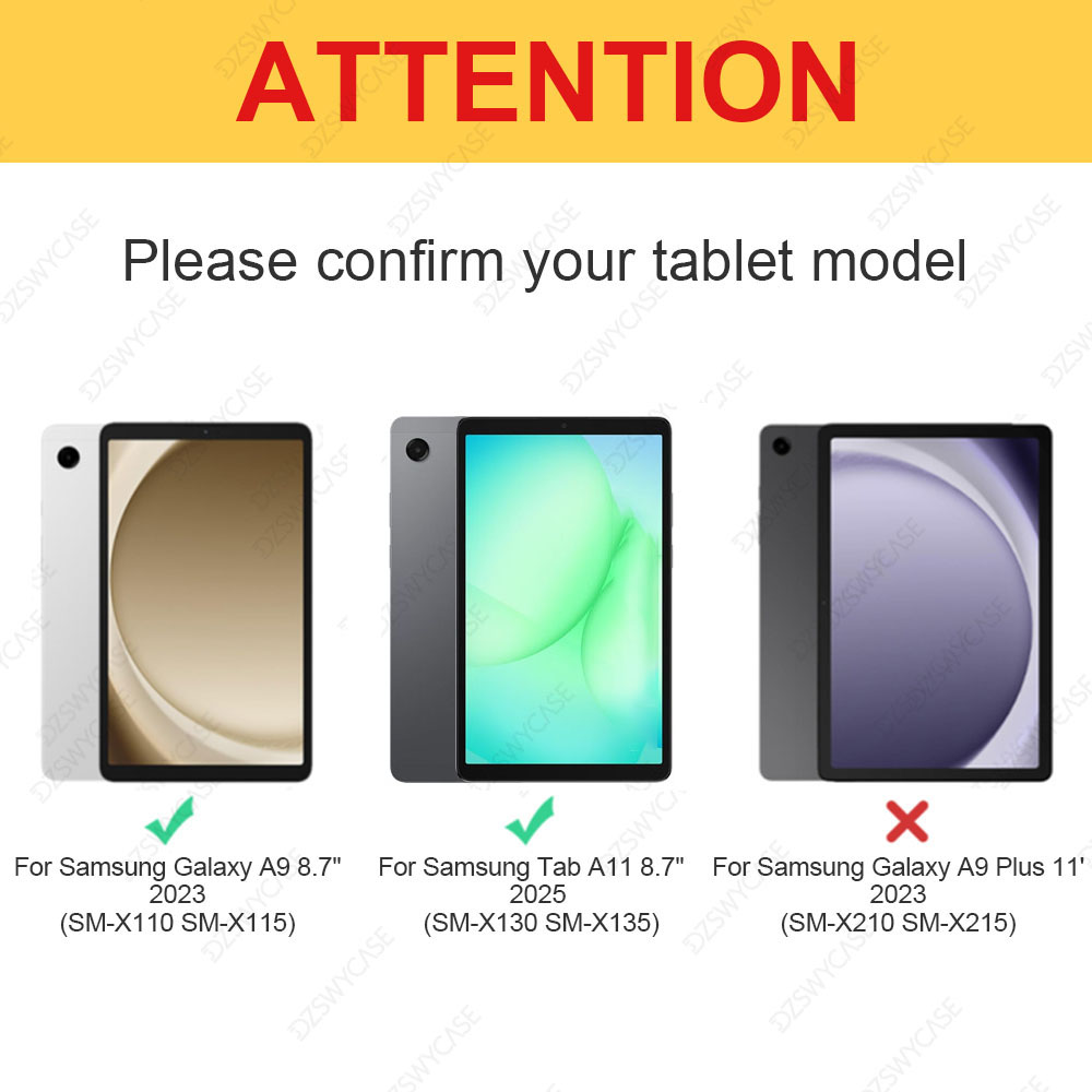 삼성 갤럭시 탭 A9/A11 8.7인치 SM-X110  - Samsung Tablet A9 Accessories 리뷰 및 가격