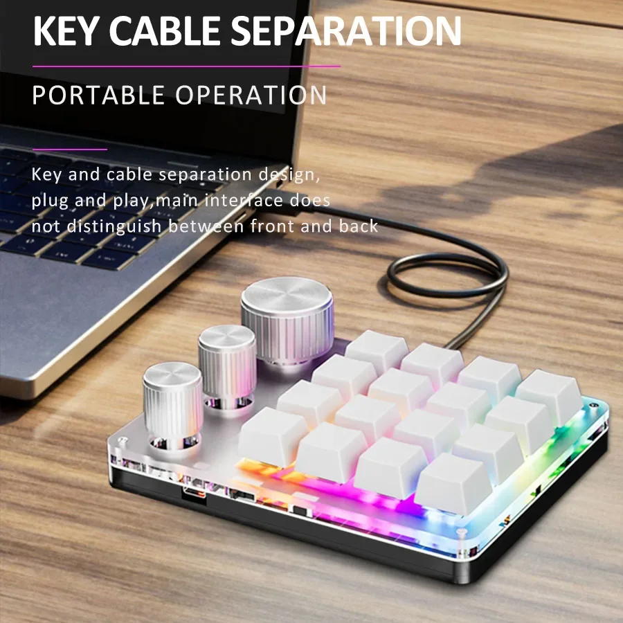 무선 블루투스 프로그래밍 매크로 사용자 정의 16Key - Bluetooth Trackpad 리뷰 및 가격