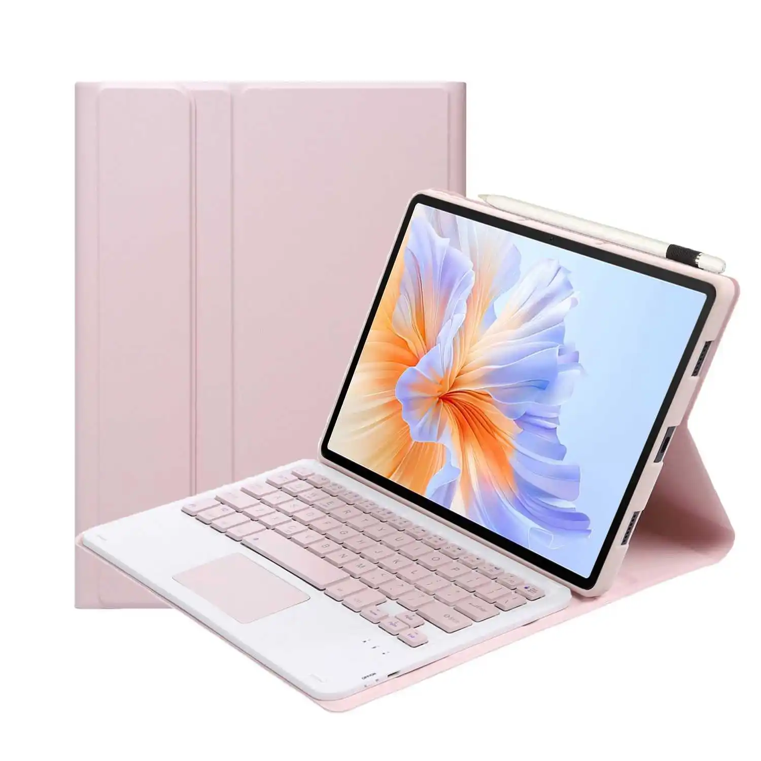 화웨이 명예 패드 V9 용 터치 키보드 케이스 명예 패 - Huawei Tablet Accessories 리뷰 및 가격