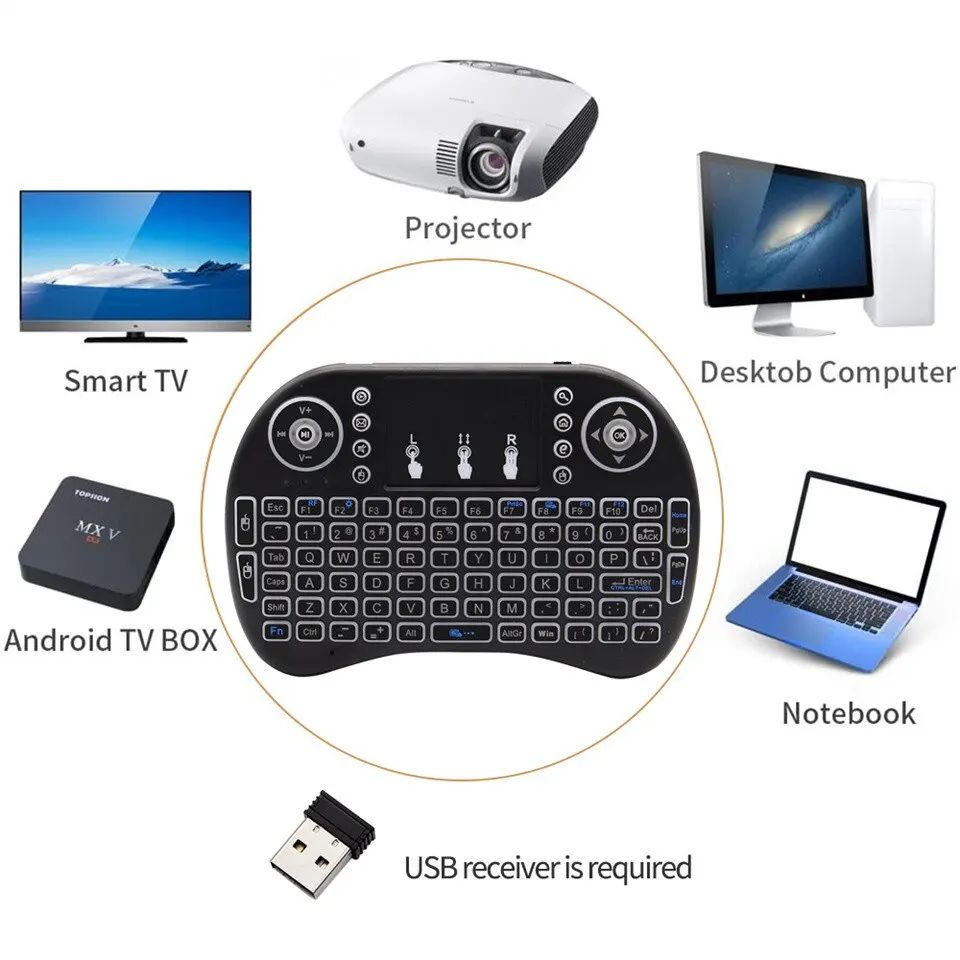 미니 무선 키보드 2.4GHz 백라이트 없음 마우스 터 - Windows Tablet Accessories 리뷰 및 가격