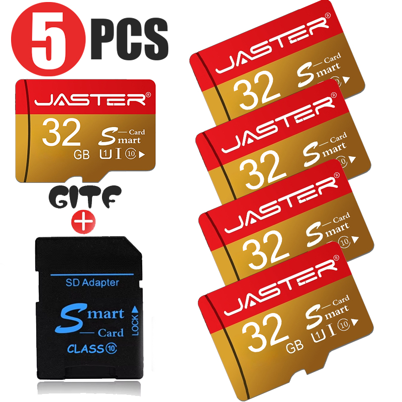 새로운 5개입 골드 TF 카드 Class10 128GB - Microsd Card Tablet 리뷰 및 가격