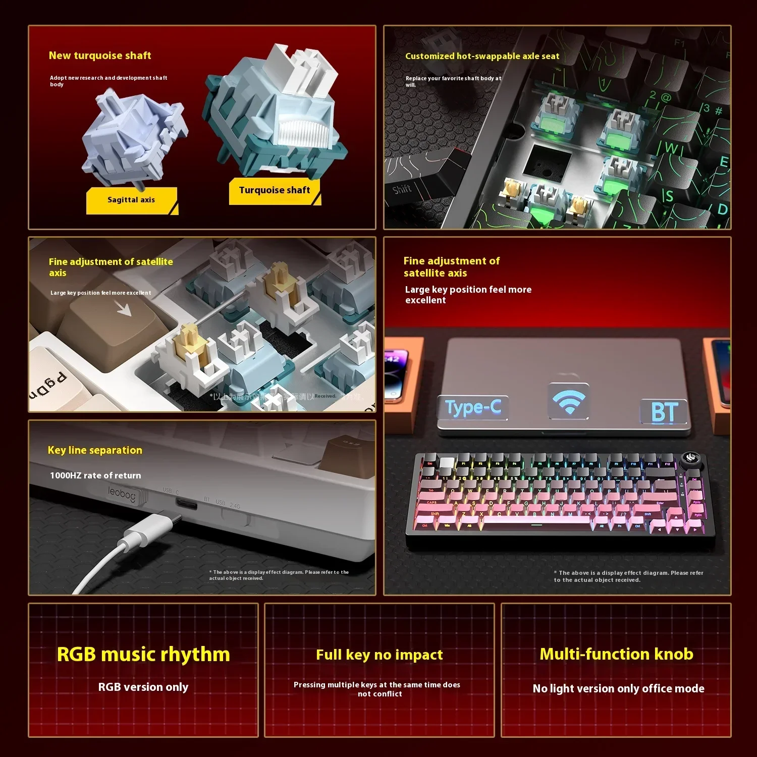 Leobog Hi75C Hi75 Hi75C Pro 알루 - Bluetooth Trackpad 리뷰 및 가격