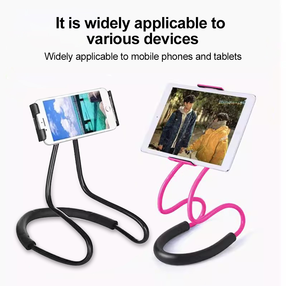 목걸이형 게으른 핸드폰 거치대, 유연한 구즈넥 휴대폰  - Tablet Accessories Online 리뷰 및 가격